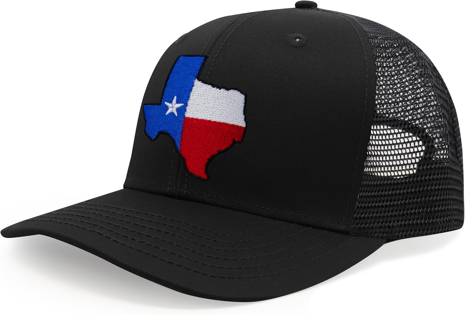 International Tie Stateline Flag Hat for Men and Women - Snapback Trucker Baseball Cap