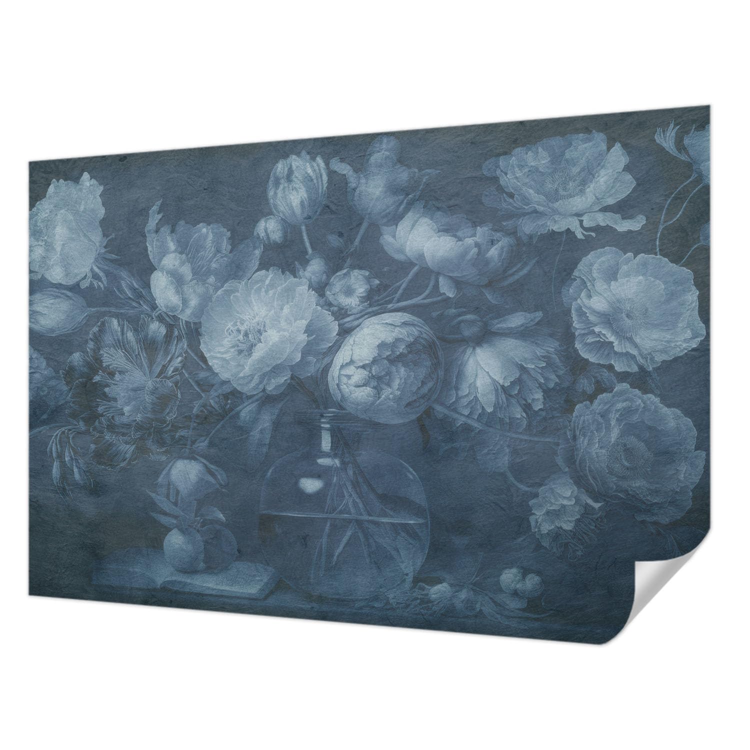 Revêtement mural autocollant haute qualité Tulup composition florale chic salon
