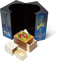 Vista 4 de Juego de magia de madera maciza con 10 trucos clásicos Melissa & Doug Deluxe