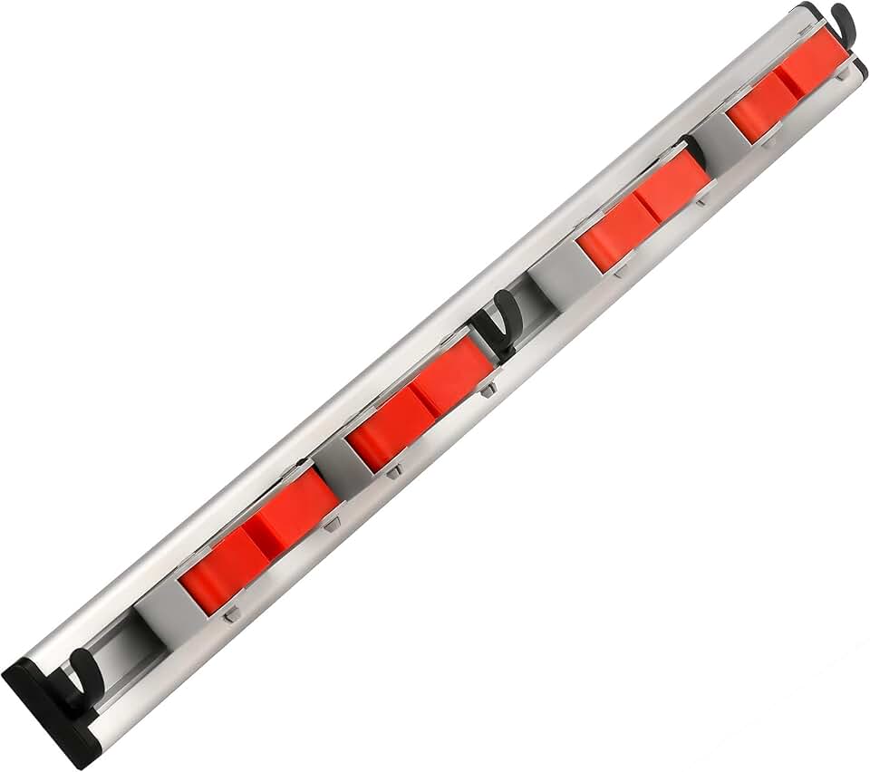 pull out broom holder