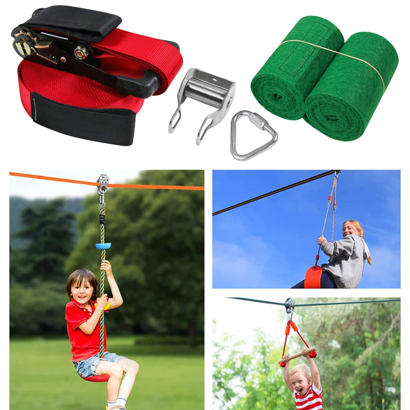 - Kit per il cortile | Con giocattolo per l'equilibrio | per bambini slack line | per adolescenti ragazze cortili | giochi palestra scuola campeggio spiaggia