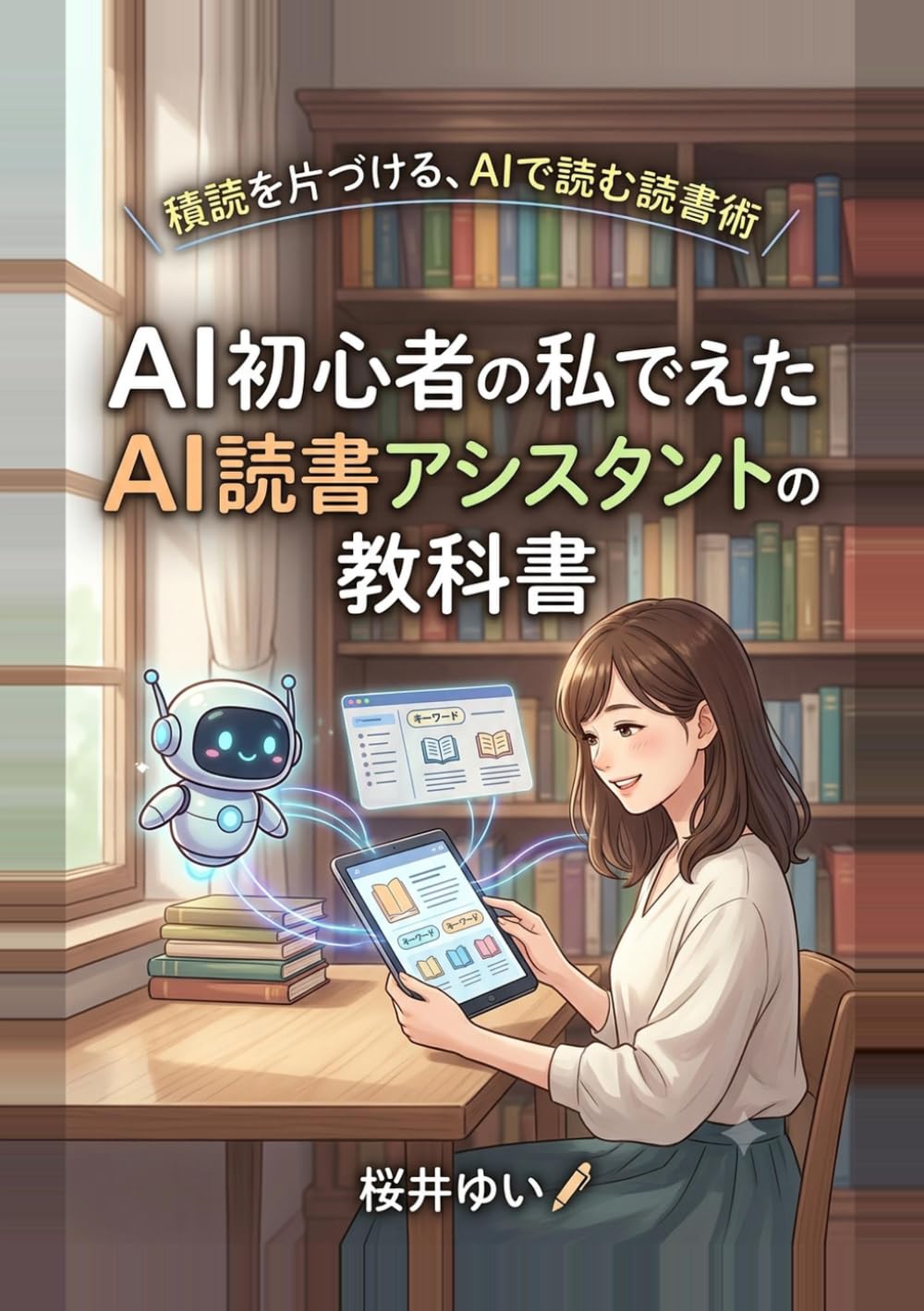 AI初心者の私でも使えたAI読書アシスタントの教科書: 積読を片づける、AIで読む読書術 (やさしいAIツール入門シリーズ)