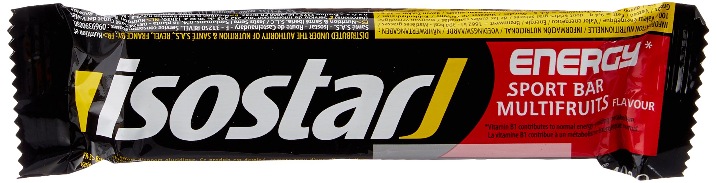 Isostar High Energy Bar Box 30 Riegel 40g Multifrucht