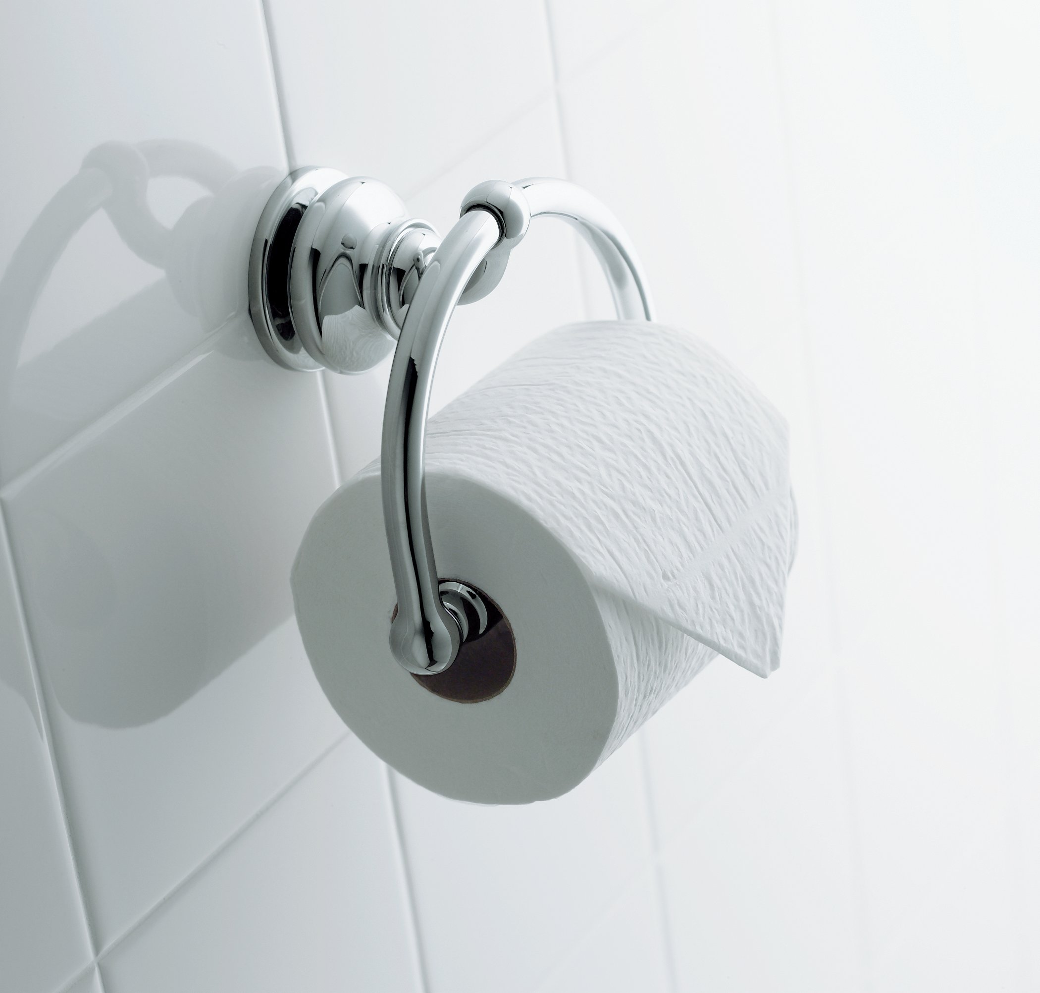 KOHLER K-12157-CP Fairfax Toilet Tissue Holder, Polished Chrome