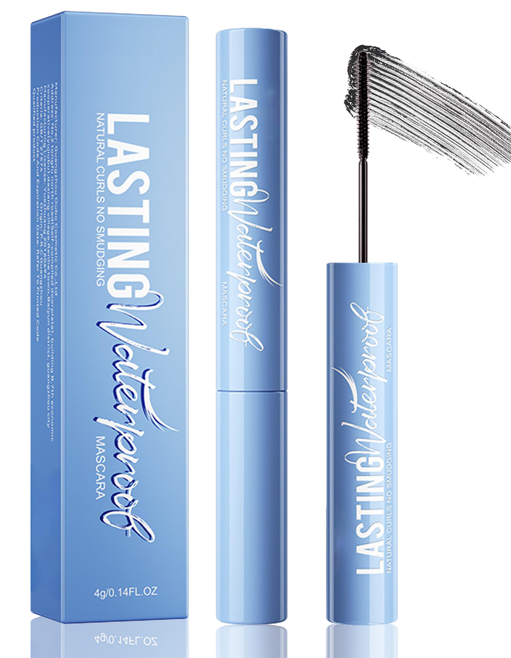 Black Mascara for Older Women 60 Plus, Natural Curling, Clump-Free Black 0.04 Ounce (Pack of 1)