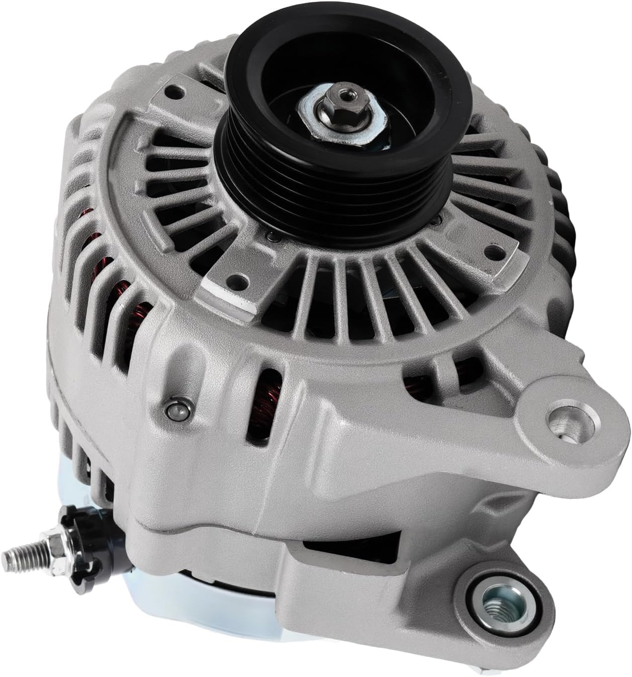 Alternator 13873 136Amp 6-Groove Pulley for 2001-2006 Dakota 4.7L & 3.7L, for 2001-2003 Grand Cherokee 4.7L, for 2003-2006 Liberty 3.7L, for 2006 Raider 3.7L & 4.7L Alternator 13873N 56028692AA