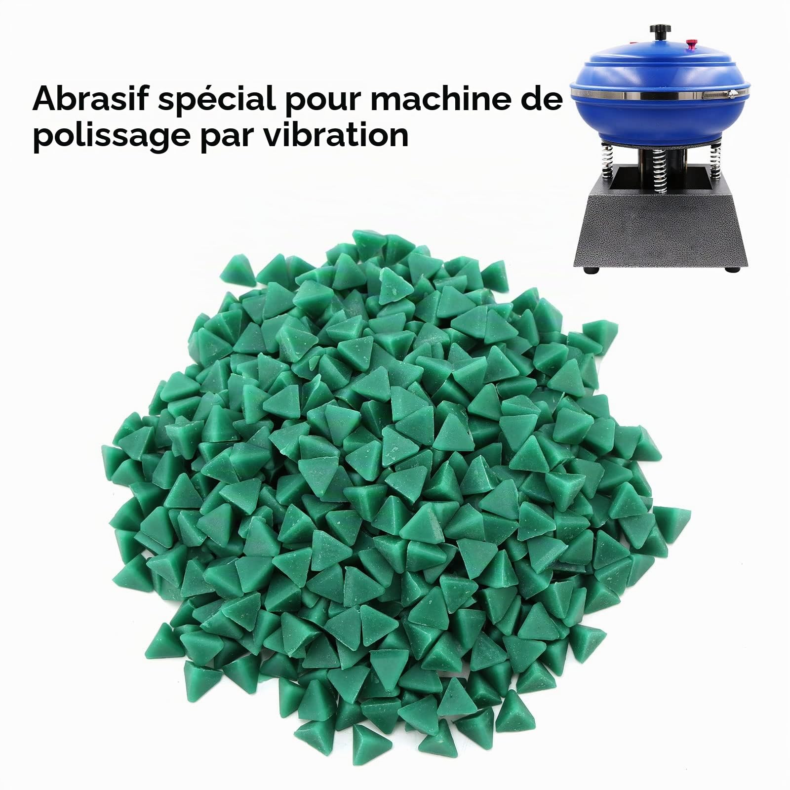 iFCOW Accessoire de polissage pour polisseuse à vibrations