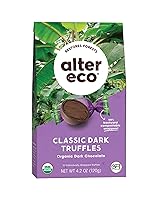 Vista 11 de Alter Eco Trufas clásicas de chocolate negro Cacao oscuro puro, comercio justo, orgánico, sin OMG, sin gluten (10 unidades (paquete de 1))