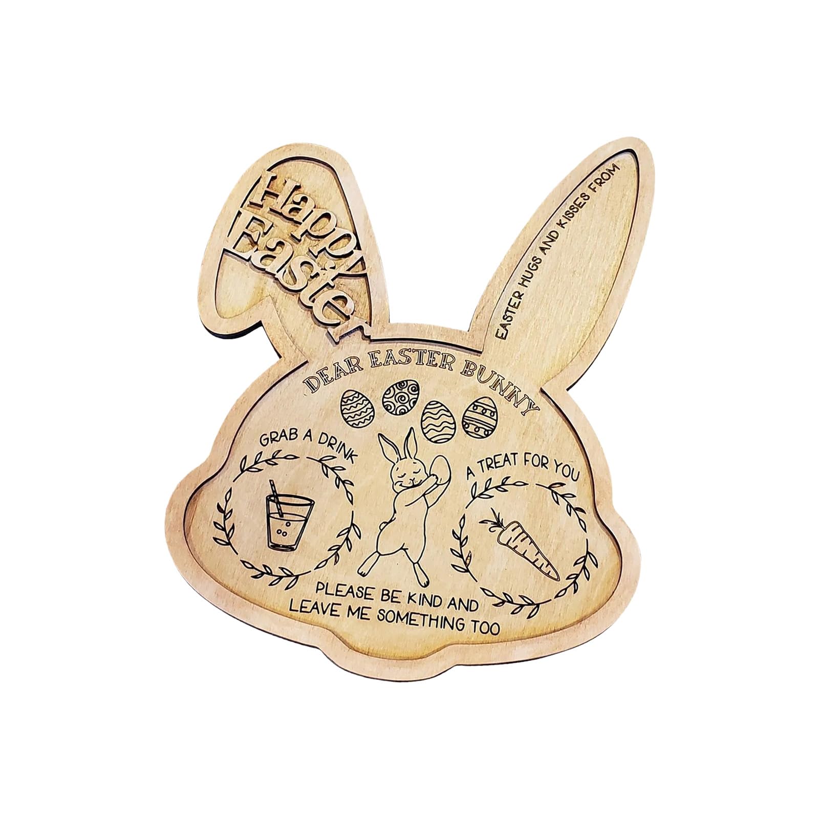 Nucelit Fillable Rabbits Charcuterie Board Box Table Decoration Food Tray Platter Decorative Serving Plate CHome Decors Wooden Charcuterie Box Wooden Fillable Rabbits Board