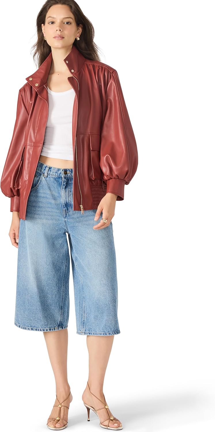 Steve Madden womens Vee Jacket