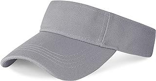 1 Piece of Sport Wear Athletic Visor Sun Sports Visor Hat Visor Adjustable Cap for Women and Men (One Size)