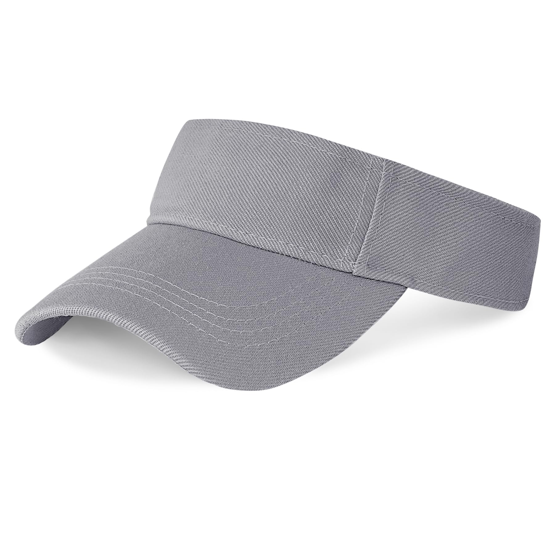 1 Piece of Sport Wear Athletic Visor Sun Sports Visor Hat Visor Adjustable Cap for Women and Men (One Size)