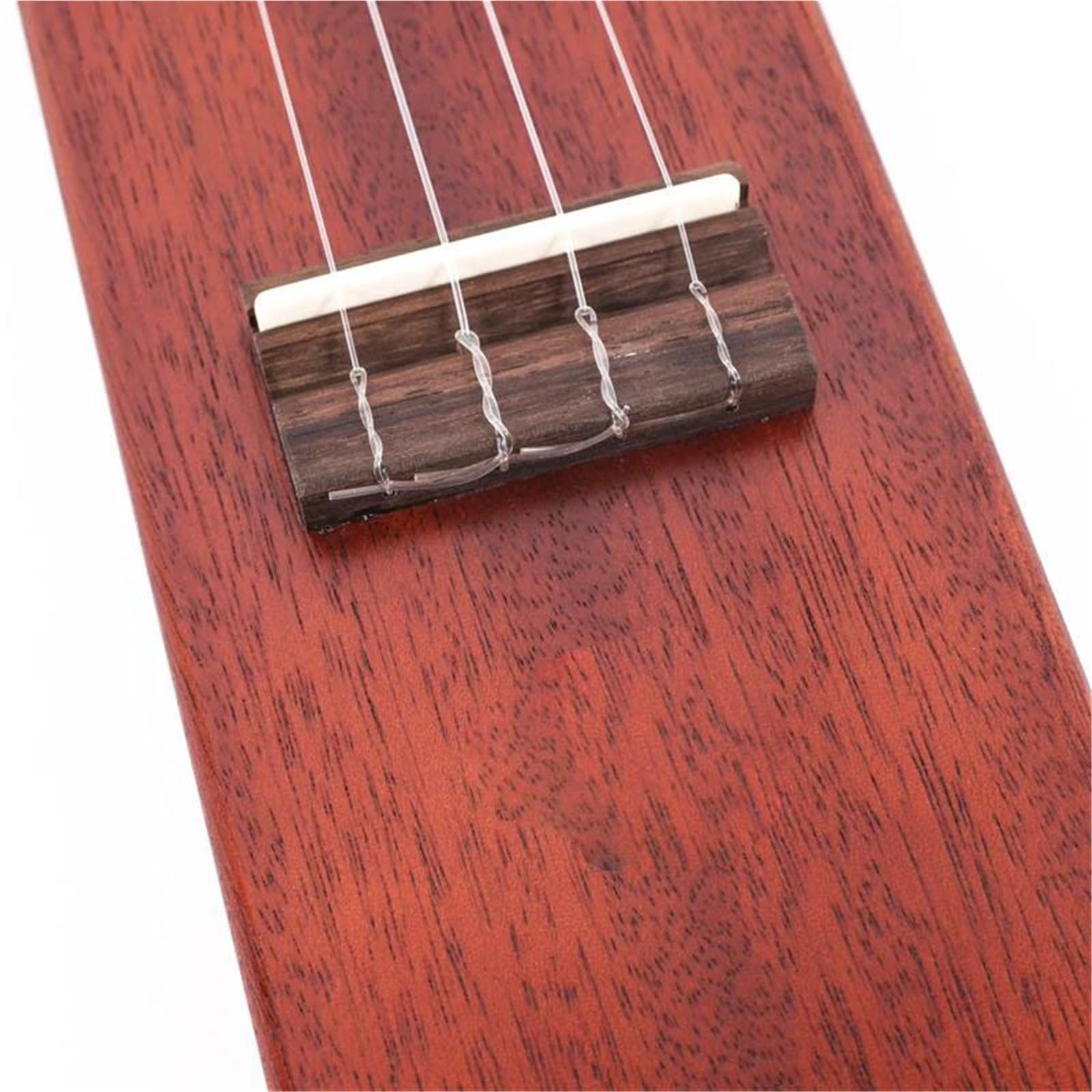 Zestawy Ukulele 24calowe Prostokątne Ukulele Koncertowe Z Mahoniu Tenorowego Tyłu Kreatywne