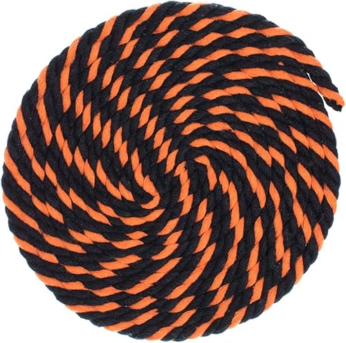 Miniatura 33 de West Coast Paracord - Cuerda de algodón natural trenzada de 3 hebras, 1/4, 1/2, 5/8, 3/4 y 1 pulgada de diámetro, 10, 25, 50, 100 pies