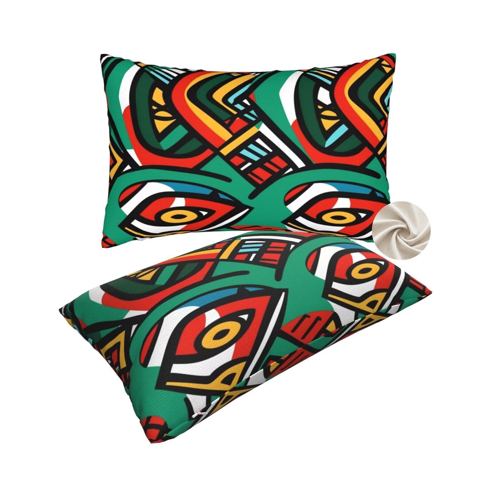 Coussin canapé housses 60x90 cm au toucher doux et finitions d'art décoratif