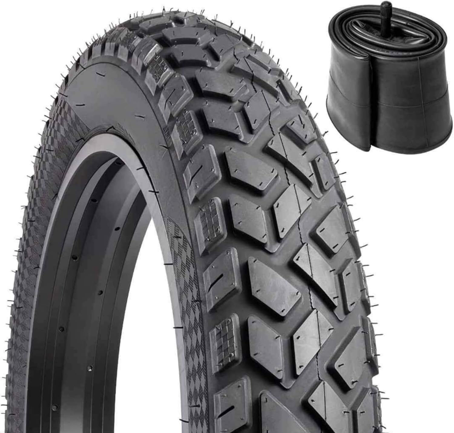 E-Bike 16"x4" Bicycle Fat Tire – Durable, Comfortable, and Stable for E-Bikes – 30 PSI – Available with Tube or No Tube