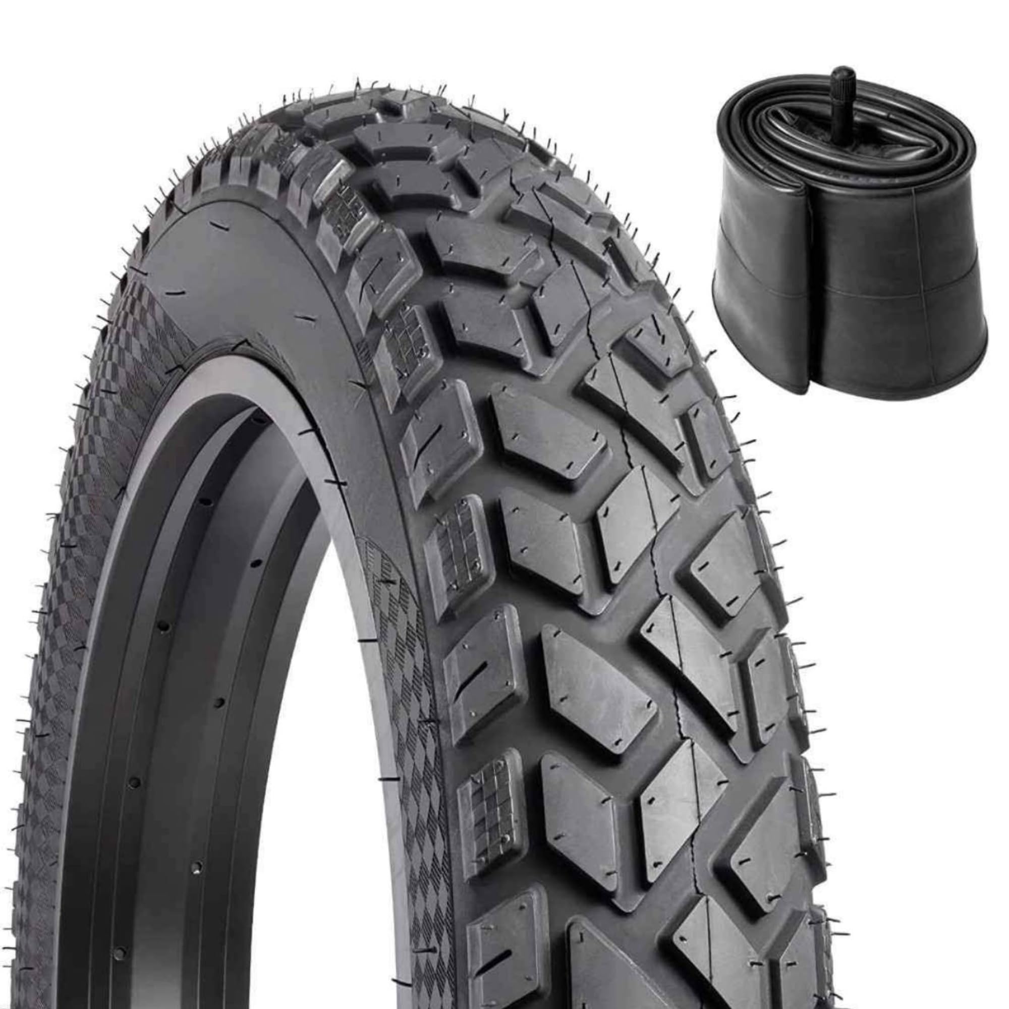 E-Bike 16"x4" Bicycle Fat Tire – Durable, Comfortable, and Stable for E-Bikes – 30 PSI – Available with Tube or No Tube