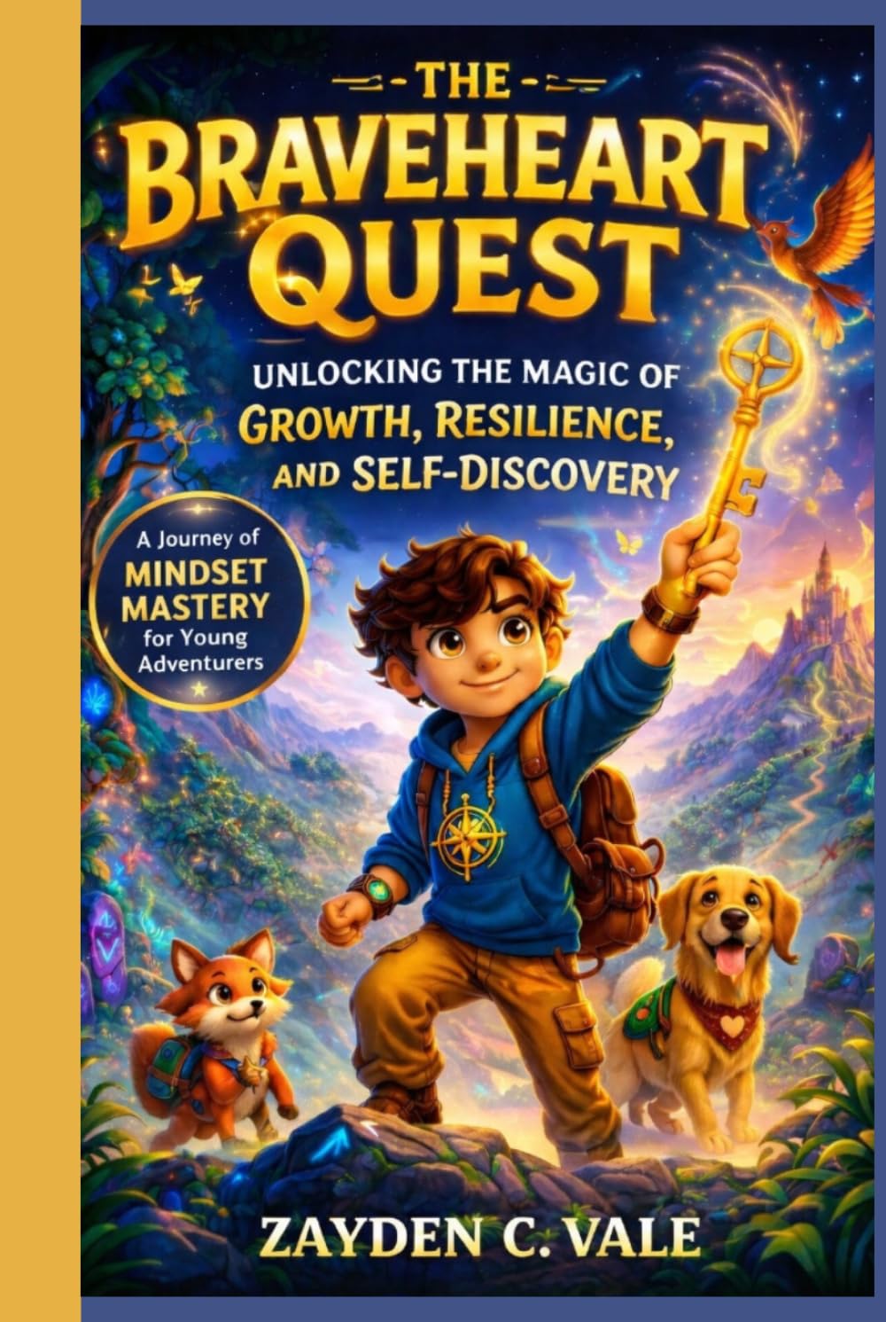 THE BRAVEHEART QUEST: Unlocking the Magic of Growth, Resilience, and Self-Discovery: A Journey of Mindset Mastery for Young Adventurers