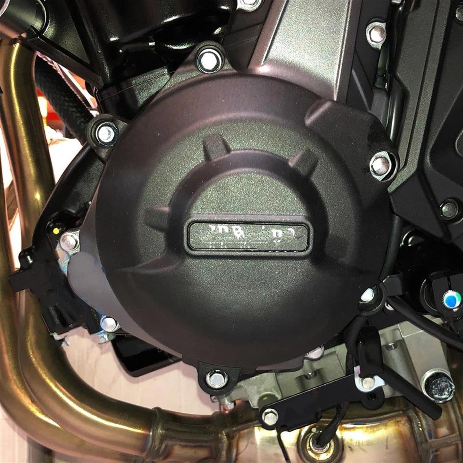 Dla Kawasaki ER-6F ER-6N 2006 2016 Dla Versys 650 2006 2021 Silnik Motocykla Crash Spadająca Osłona Zabezpieczająca Pokrywa Ochronna (Color : Black Set)