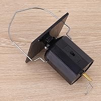 Vista 5 de Joyzan Motor giratorio de viento solar, accionado por energía solar, motor giratorio giratorio de energía solar, campanillas de viento, adorno