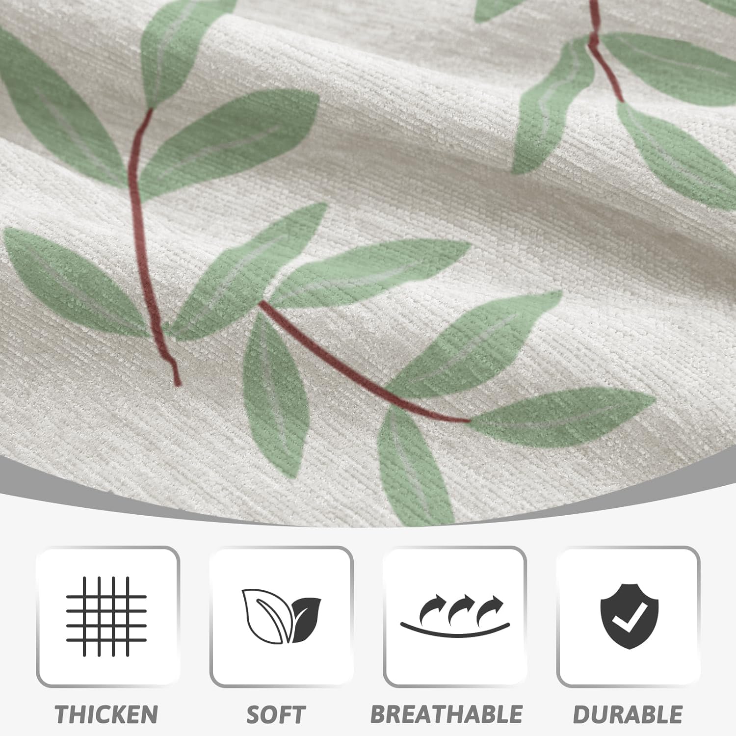 Lukzer Chenille Sofa Throw Blanket - Super Soft & Cozy -30