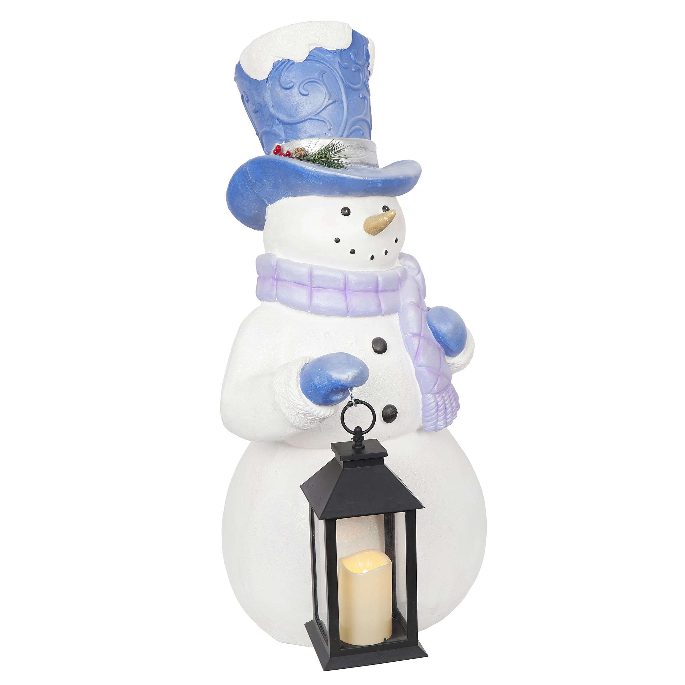 Amazon.com: Alpine Corporation SKY562L-TM Lavender Winter Snowman