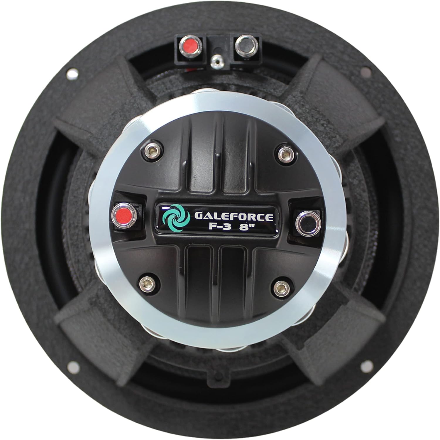 8" 250W RMS 4-ohm 2-Way Marine Speaker Pair w Horn F-3 Series