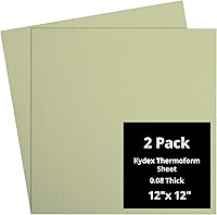 Vista 69 de Kydex Sheets - Solid Color DIY Kit for Crafting Holsters, Sheaths, and Mag Pouches - (8x8, 8x12, 12x12), Premium Thermoform Sheets - Thick, Durable