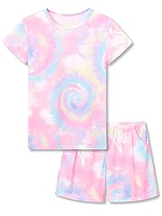 Tie-dye for Girls(short Sleeve & Shorts)