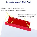 Avery Paper Dividers, Insertable Big Tab, 8-Tab, Multicolor, 1 Set – view 3