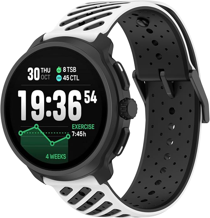 Correa compatible 22mm para Suunto Race silicona suave miniatura 4