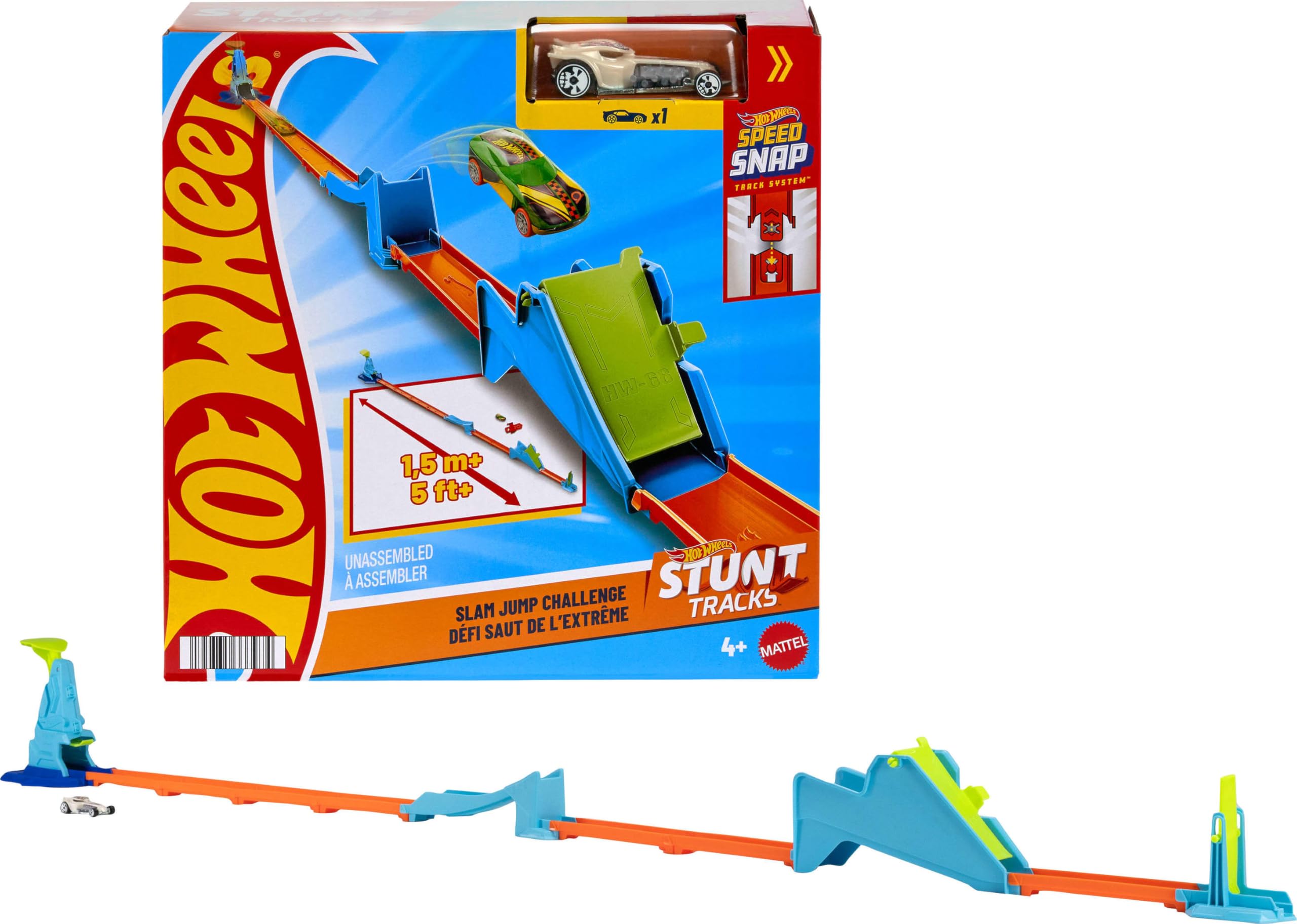 変速難有 カーゴフォーク + Hot Chili Slap the Slalom Amazon.com: Hot Wheels Stunt Tracks Slam Jump Challenge : Toys & Games
