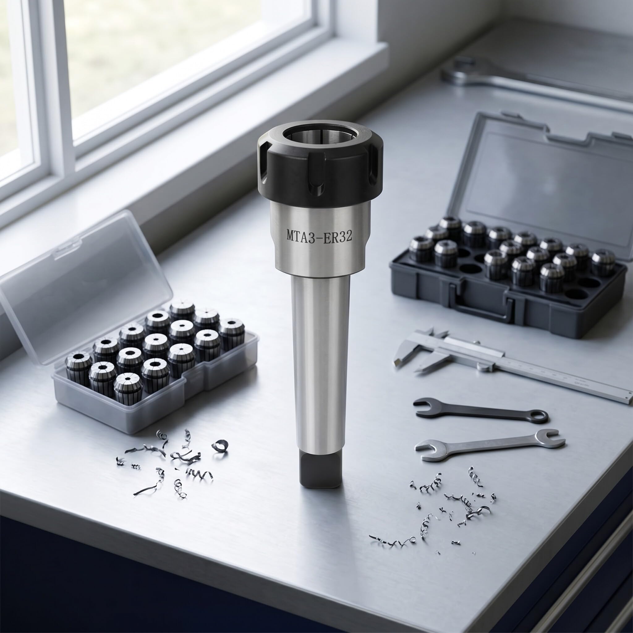 Amazon.com: ER32 Collet Holder MT3 Morse Taper Shank for CNC