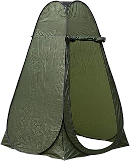 Tenda pop-up instantânea portátil para acampamento ao ar livre, banheiro, chuveiro, troca de barraca e banheiro, quarto de privacidade para acampamento, praia, caravana, piquenique, pesca e festivais (120*120*190cm/190t/verde)