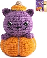 Vista 8 de Kit de ganchillo POP COCHE para principiantes, kits de ganchillo para adultos, kit de crochet y tejer de amigurumi para animales con videotutoriales