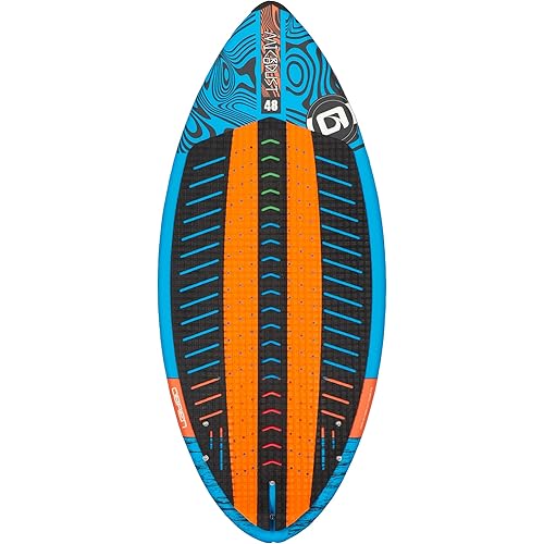 O'Brien Microdust Kids Wakesurf Board – High-Performance Skim-Style Board for Tricks & Spins – Lightweight & Durable