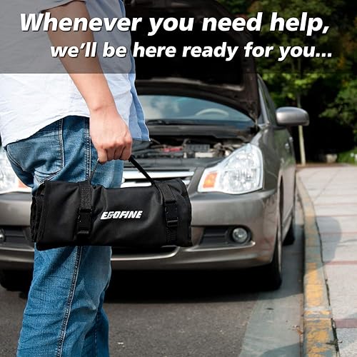 Miniatura 73 de Egofine Llave combinada de trinquete de 7/16 pulgadas SAE, llave de engranajes de grado industrial con diseño de 12 puntos, trinquete de 72 dientes