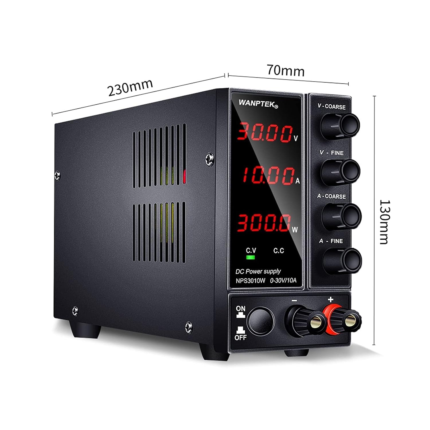 Dimensions of BUUBO DC Power Supply