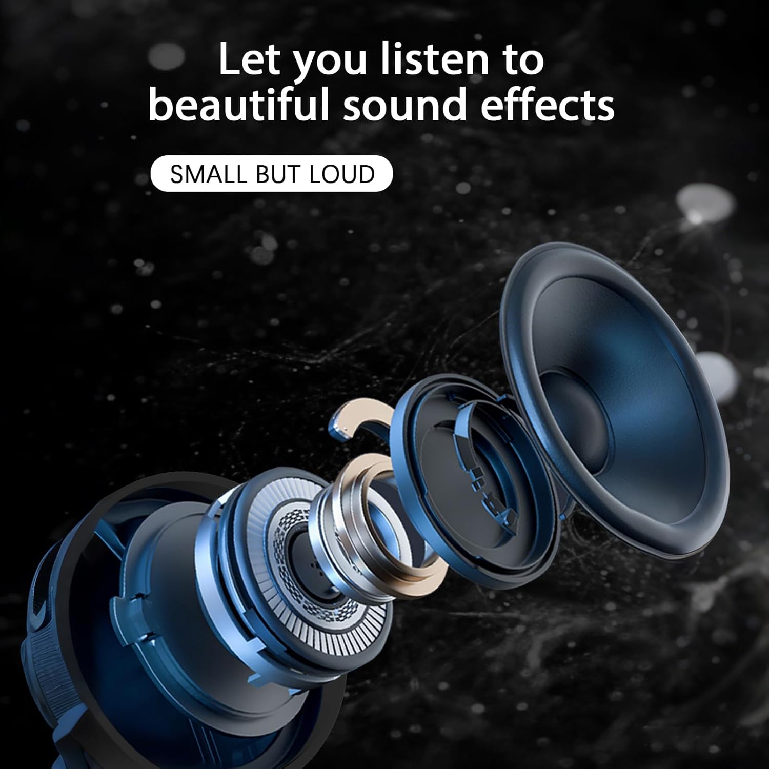 Bluetooth Motorcycle Speakers - 200W Waterproof Sound System with Built-in Class D Amplifier, 3 Inch Full-Range Speakers, FM Radio, Metal Housing - Compatible with ATV/UTV/Golf Cart/Jet Ski