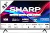 Sharp 43GJ4225K 43 Inch 4K UHD Frameless LED Roku Smart TV – Dolby Vision, HDR10, HLG, HDMI 2.1 with eARC, 3x HDMI, 2x USB, Apple AirPlay, Google Cast, Voice Control Compatible – Black [Energy Class F]