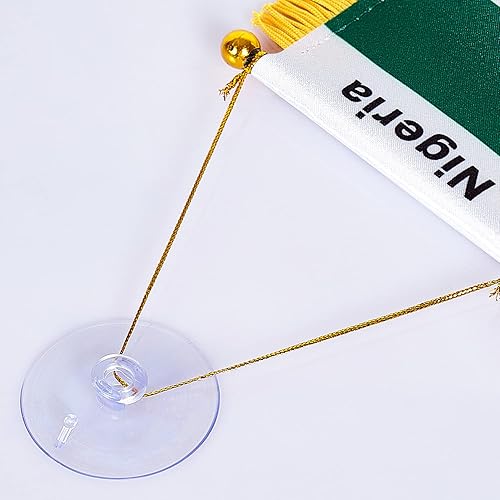 Miniatura 87 de ZXvZYT Bandera argentina colgante de ventana argentina de 3 x 5 pulgadas, mini banderas argentinas para decoración de espejo retrovisor, con ventosa