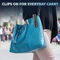 Vista 6 de ULTRAFIRE 5 Pack SK68 Tactical and Small Flashlights,7w 3-Mode Pocket Torch Adjustable Focus Zoom Light Lamp