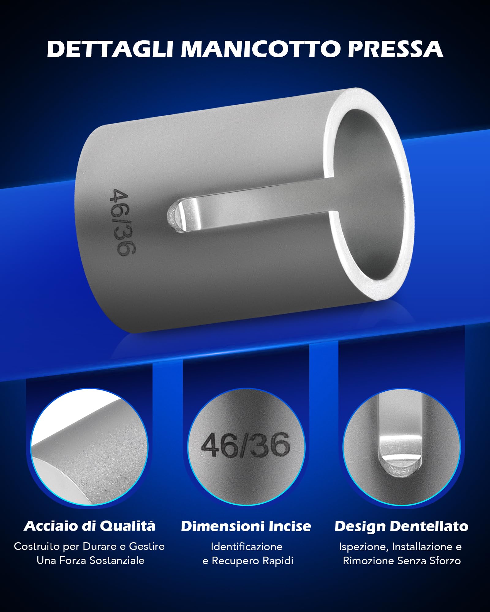 Orion Motor Tech 27 Pezzi Set Estrattore per Silent Block e Boccole con 22 Manicotti di Pressatura e 5 Mandrini e Dadi Kit per Rimozione di Boccole con Cuscinetti di Tenuta per Auto Camion