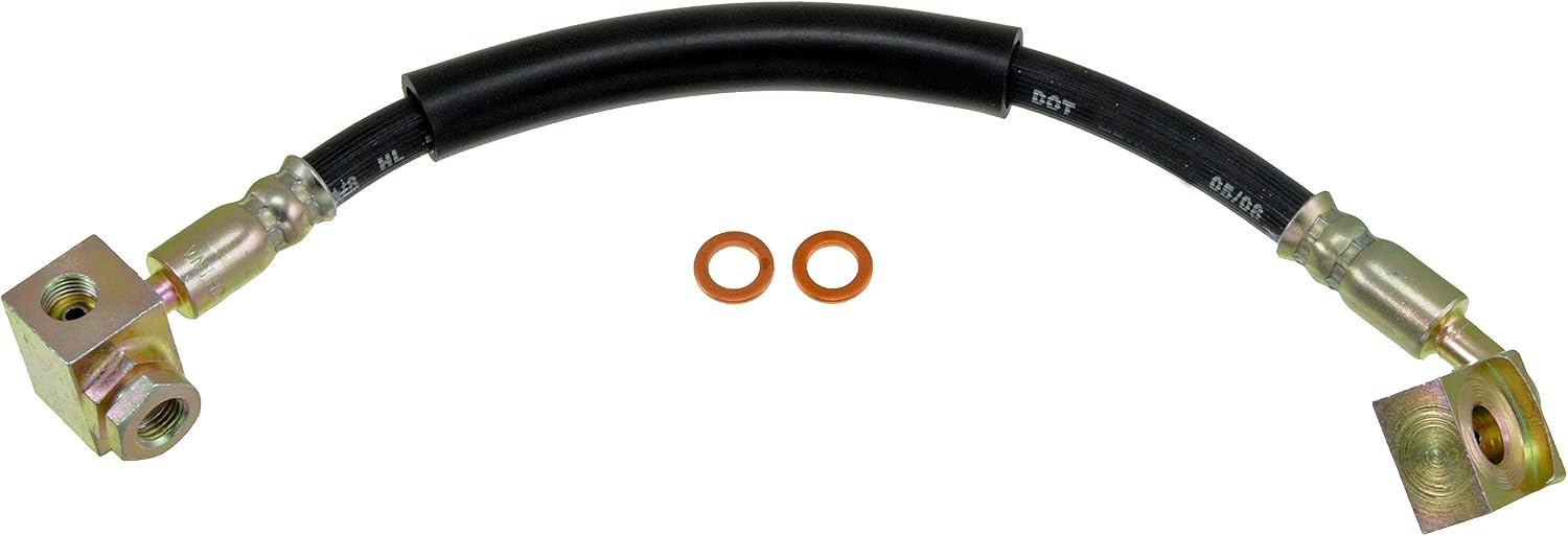 Dorman H380931 Front Driver Side Brake Hydraulic Hose Compatible with Select Ford / Mazda Models