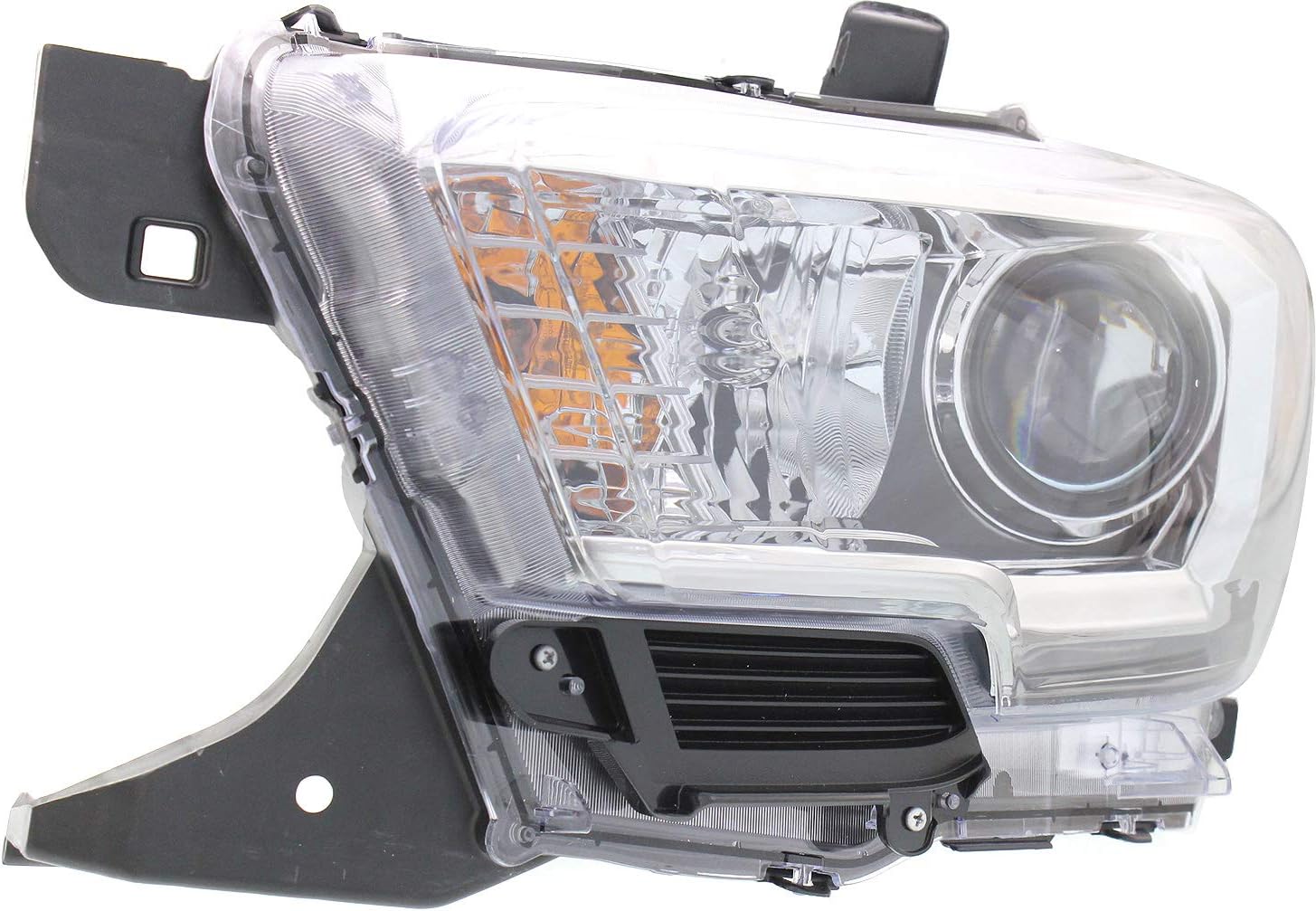 Compatible with 16-17 Tacoma Front Headlight Headlamp w/o LED Daytime Running Light with Bulb Left Driver Side