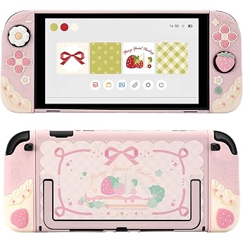GeekShare Soft Silicone Protective Case for Switch 2 (2025), Separable Protective Case, Scratch-Resistant Switch 2 Case, with