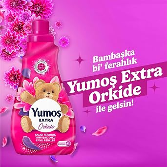 Yumoş Extra Concentrated Laundry Softener Orchid 1008 ml
