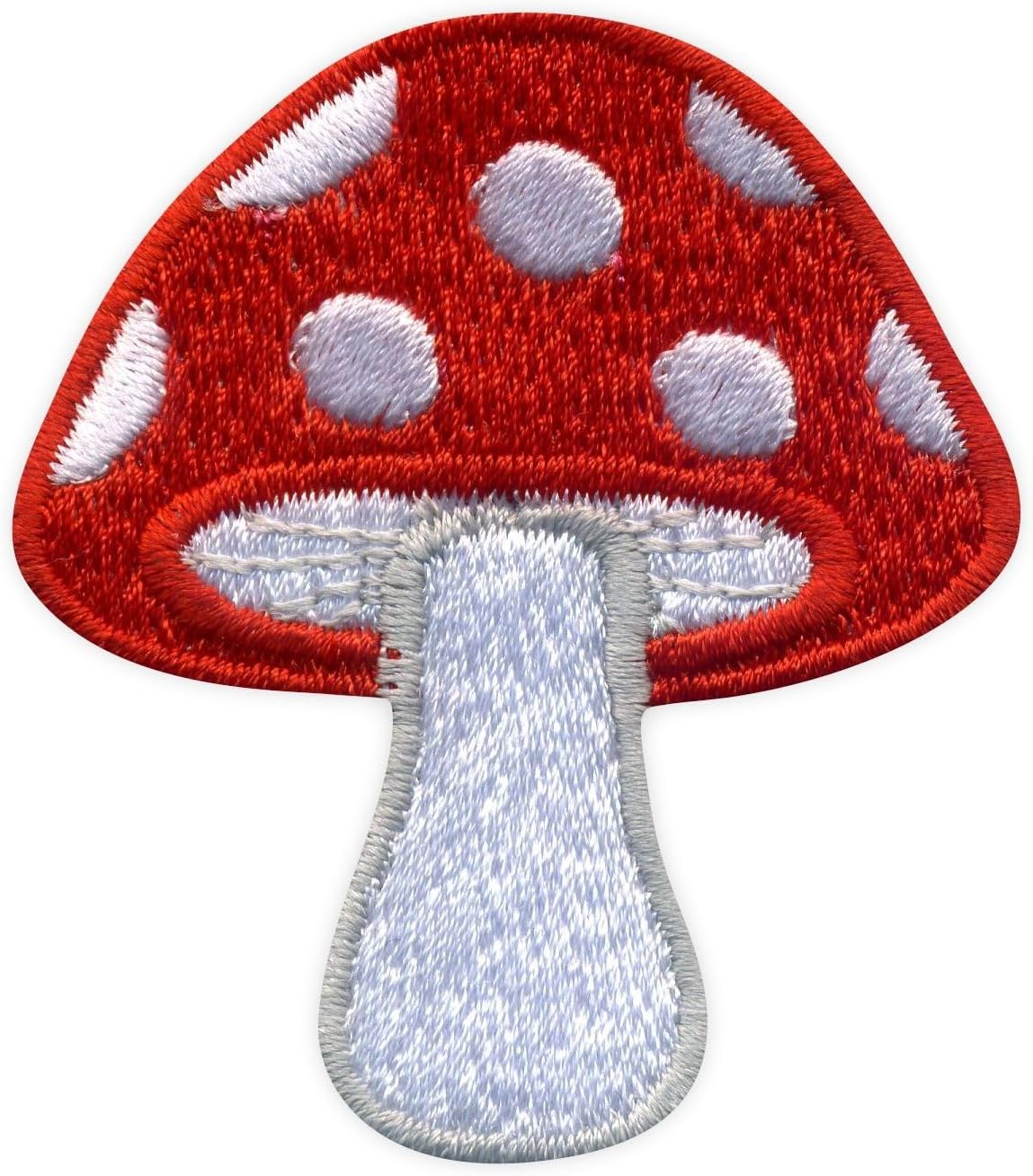 Toadstool Toxic Mushroom - Sew-on - Embroidered Patch/Badge/Emblem