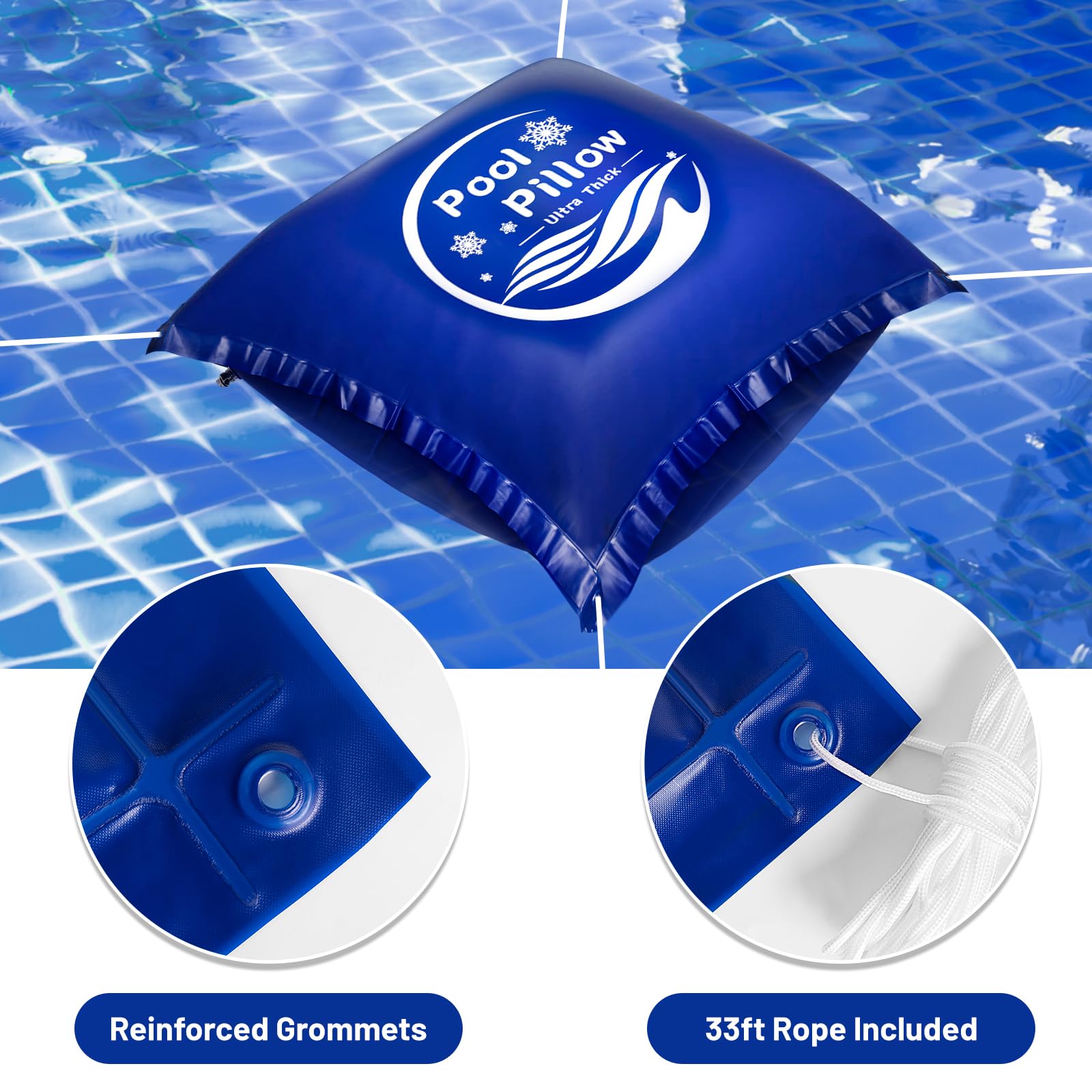 Coussin Piscine Hivernage Monzana Coussin Pour Piscine Spa - 4260627424115 - Piscines & Autres Coussin Hivernage Piscine Hors Sol