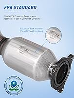 Vista 2 de Nilight Convertidor Catalítico para Chevy Equinox/GMC Terrain 2010-2014, 2012 2013 2014 2015 Captiva Sport 2.4L, Ajuste Personalizado (Estándar EPA)